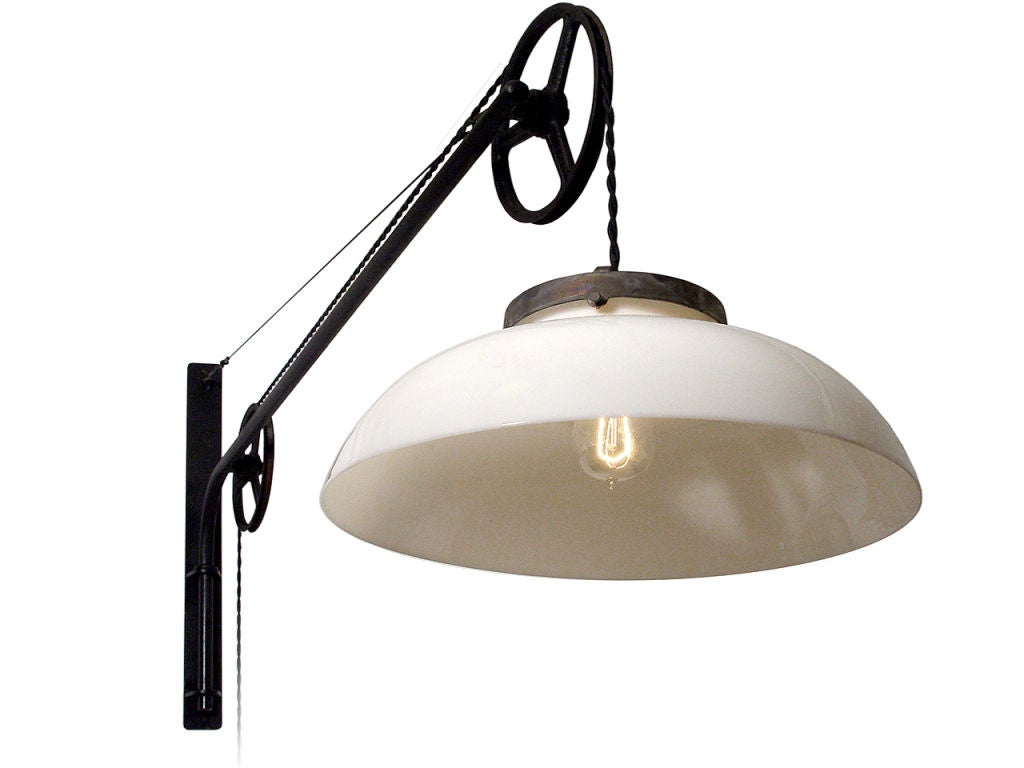 double arm lamp