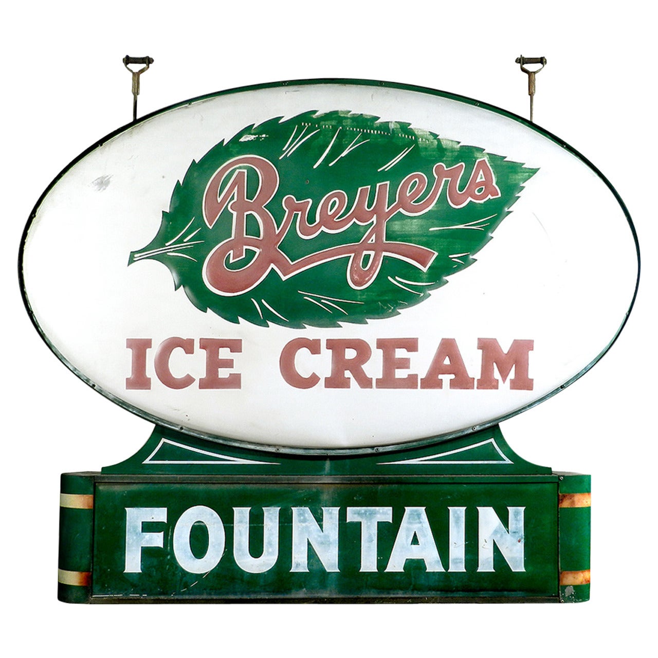 Art Deco Soda Fountain Sign