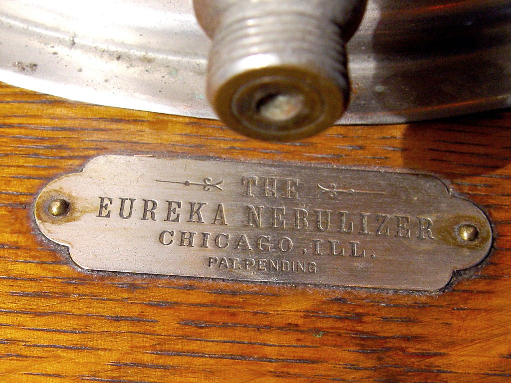 American 1900 Eureka Nebulizer - Rare and Decorative Quack Medical Device