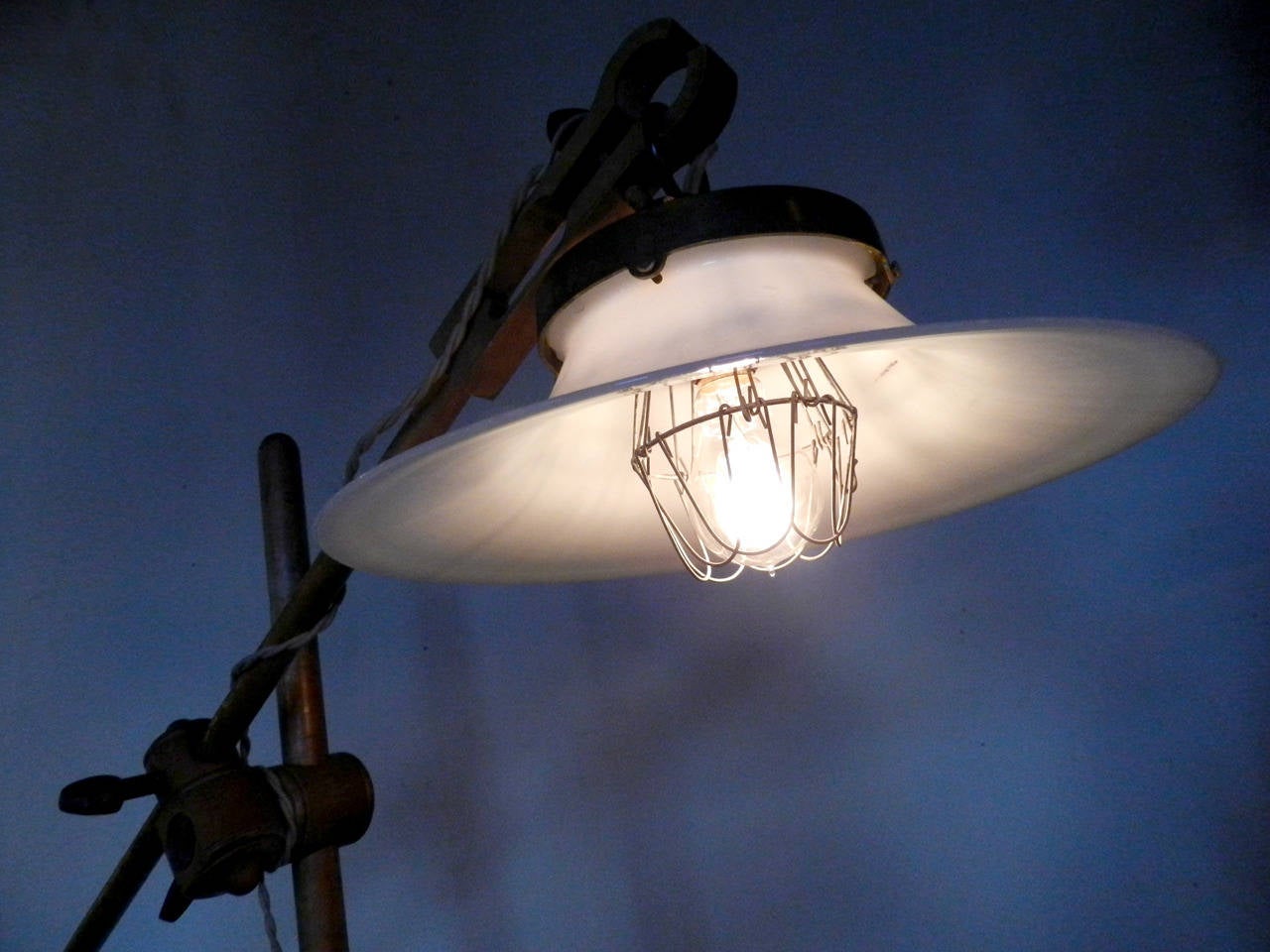 1800s X-Ray Stand Floor Lamp