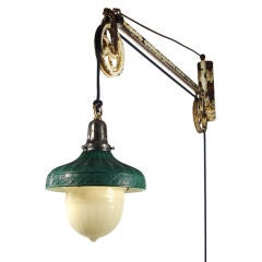 All original Swing Arm Dental Pulley Lamp