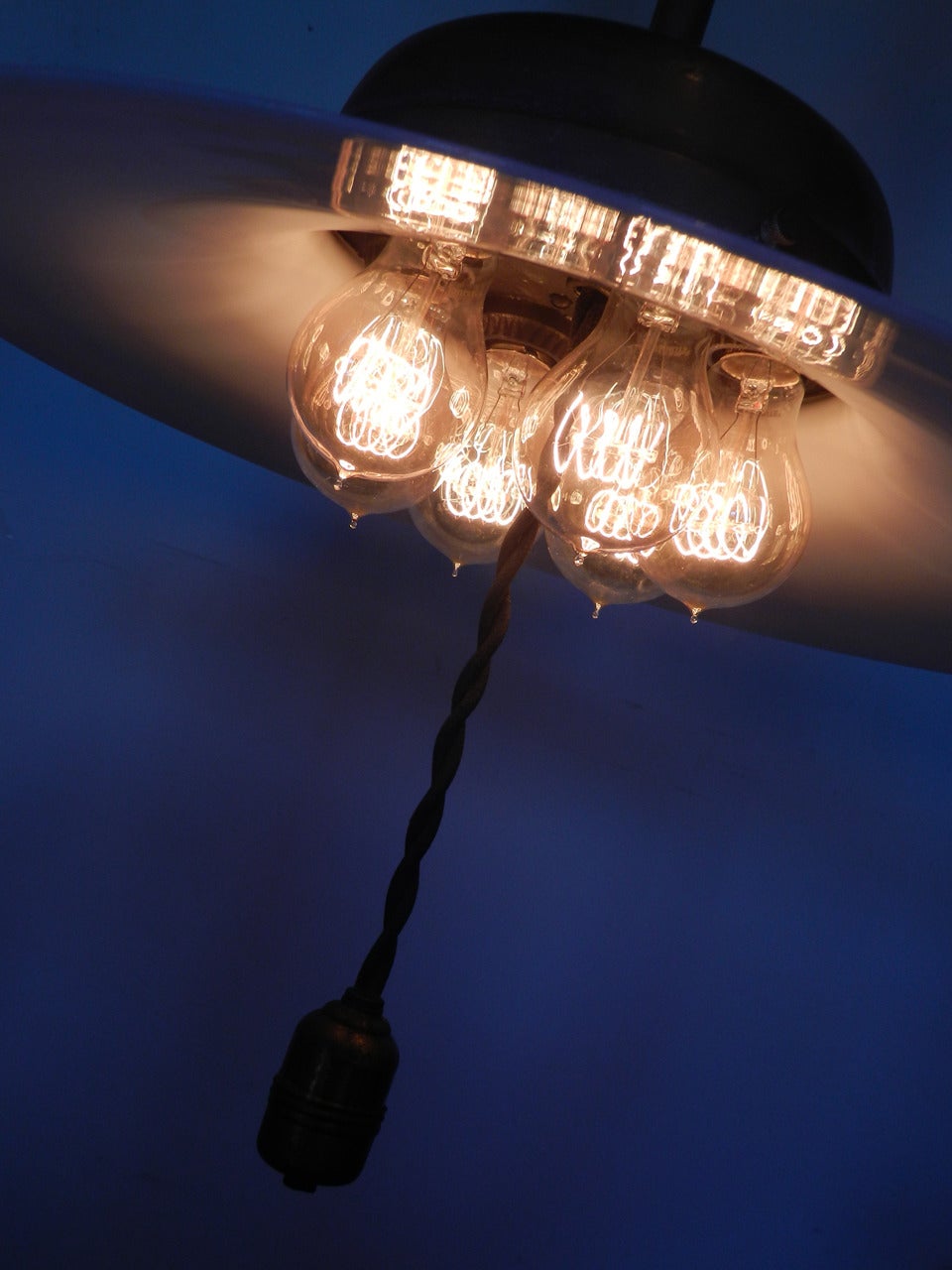 Large Six-Bulb Benjamin Pendant