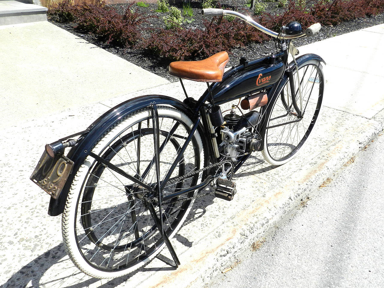 20th Century Rare and Important 1921 Evans Power-Cycle, National Winner
