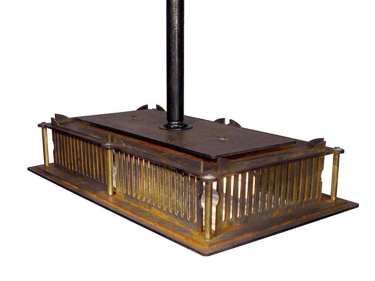 20th Century Industrial Vented Lamp