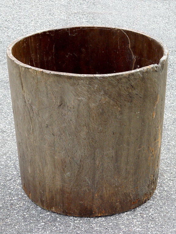 29 Inch Diameter Hollowed Out Log Table Base