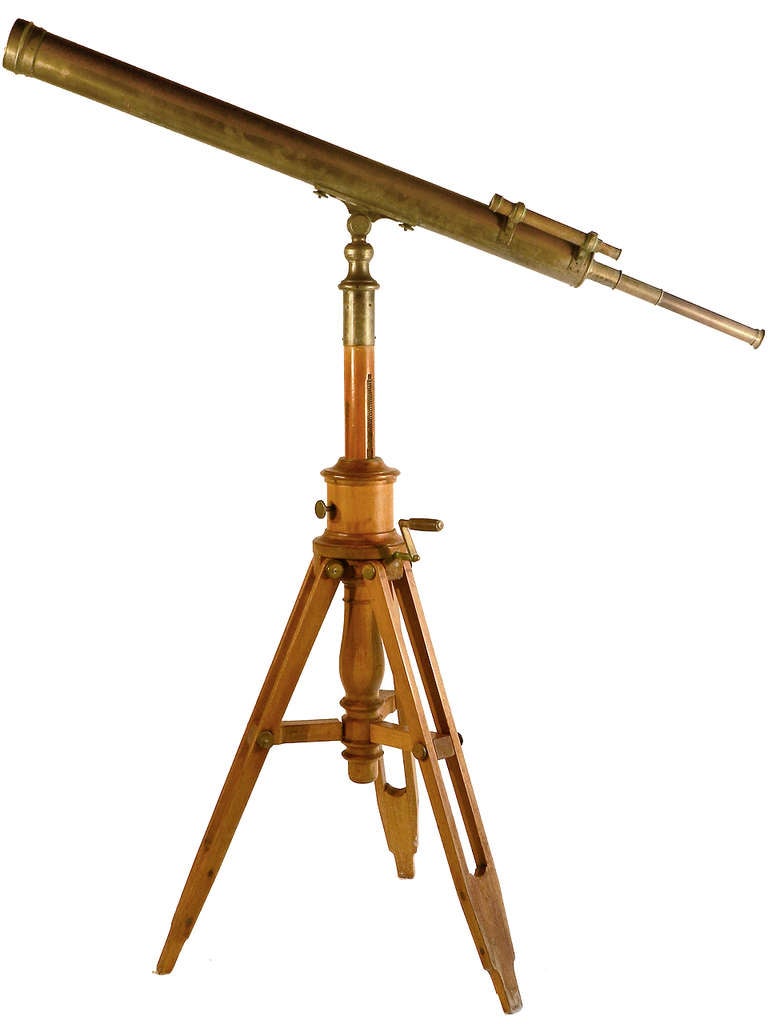 Industrial Important Charles C. Hutchinson Telescope - 69 Inches Long