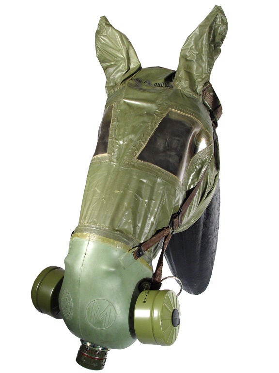 Rubber Horse Gas Mask