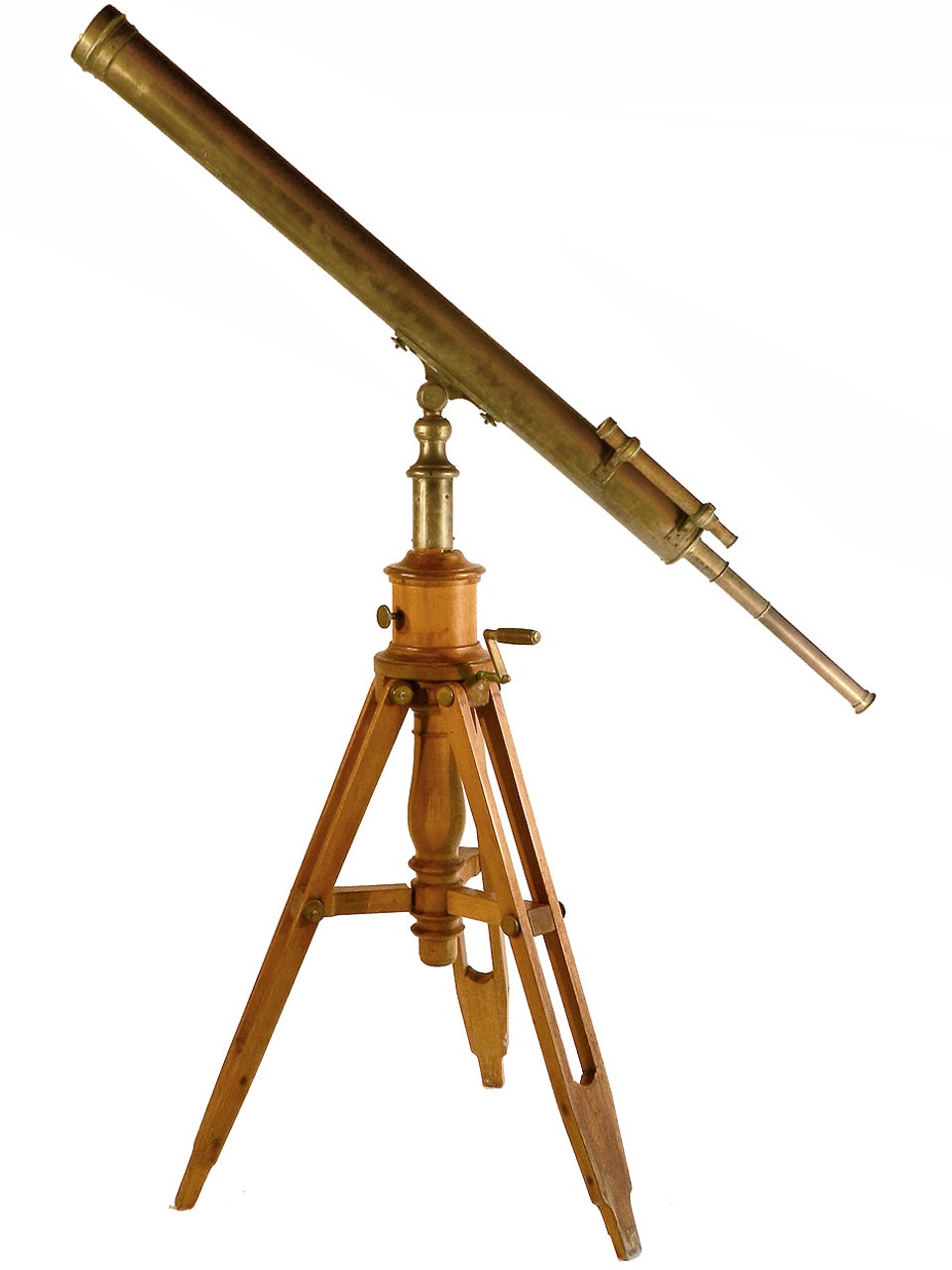 Important Charles C. Hutchinson Telescope - 69 Inches Long