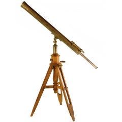 Important Charles C. Hutchinson Telescope - 69 Inches Long