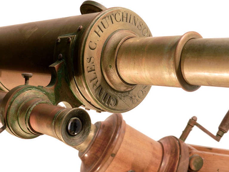 19th Century Important Charles C. Hutchinson Telescope - 69 Inches Long