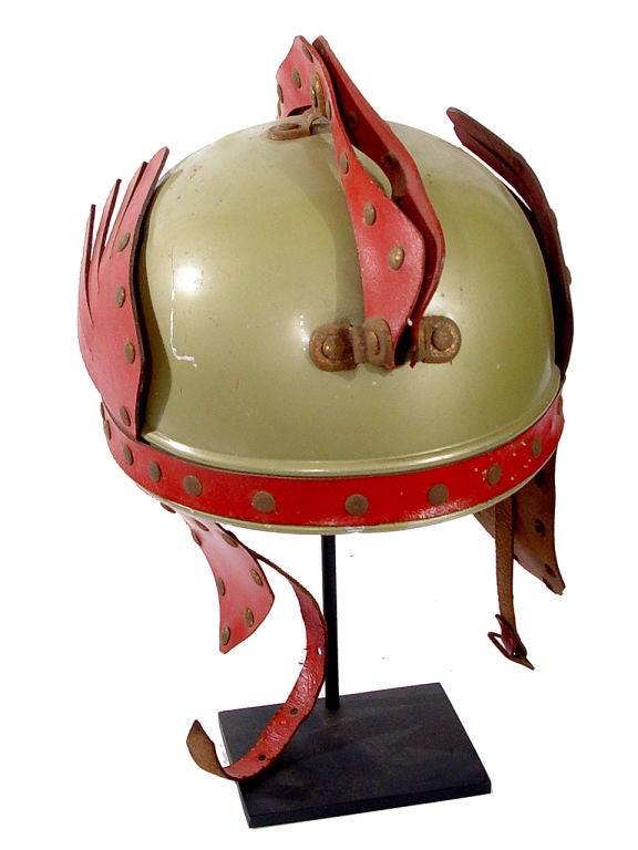 American 1930's Flash Gordon Style Child's Helmet