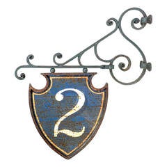 1800s Race Horse Gate Number