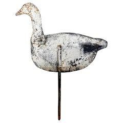 Early Iron Swan Lawn Ornament or Target