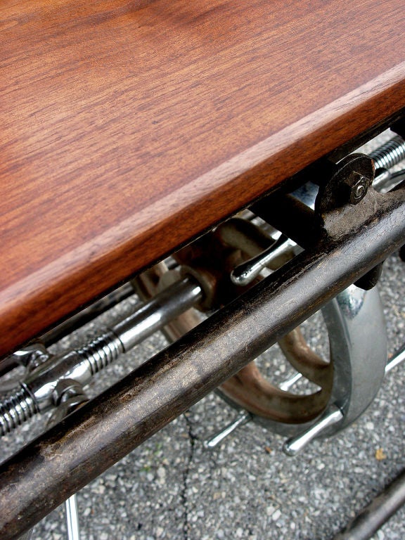 Mid-20th Century Elaborate Antique Mechanical Table