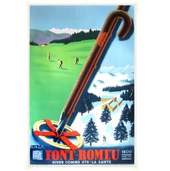 1937 Font Romeu Poster