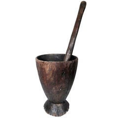 Huge 1700s Morter and Pestle 12
