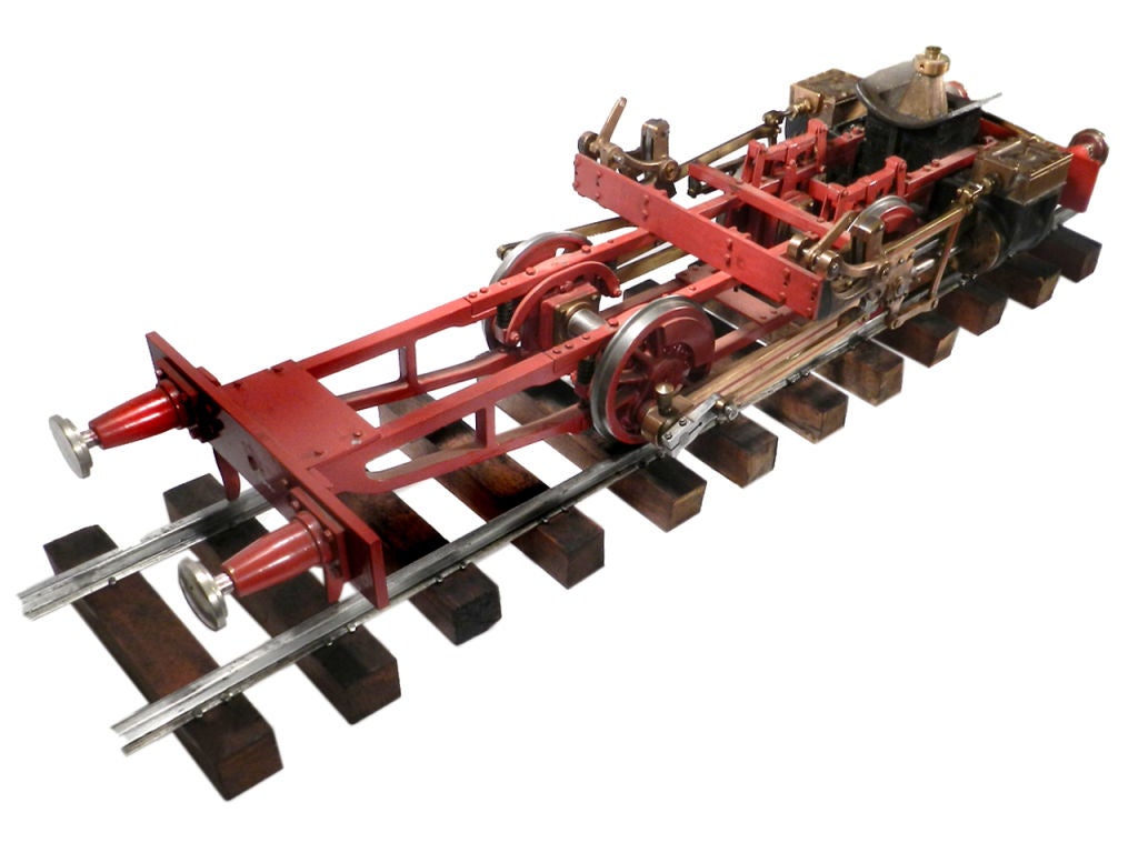 Large Working Railroad Engine Model - 3 Foot Long In Excellent Condition In Peekskill, NY