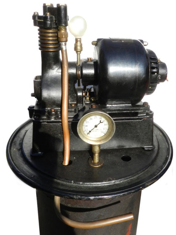 If you are a collector of early medical objects then you already know how rare this pump is. It's made by the Janette Mfg. Co of Chicago. I have been trading in this kind of object forever and have only seen a picture of one. It's known as the