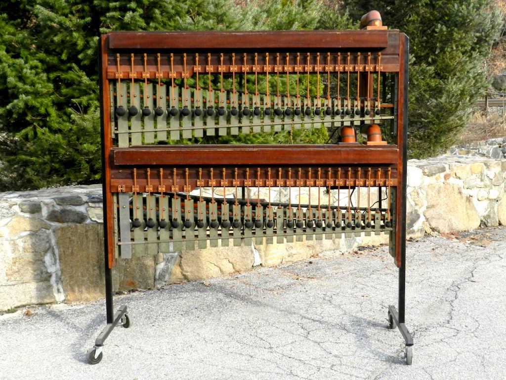 Historic 1908 Theater Organ - Marimba Section