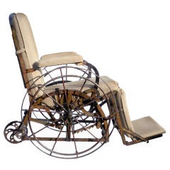 Antique Rare 1871 Wilson's Adjustable Iron Chair