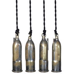 Guess what these pendent lights were made from!
