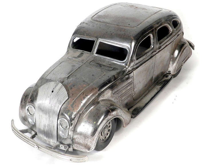 Art Deco Large Pressed Steel Chrysler Airflow Toy