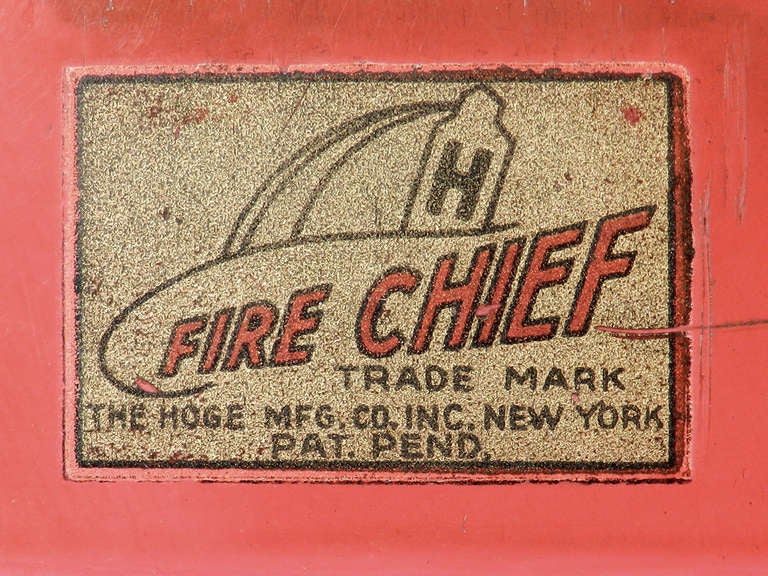 fire chief car toy