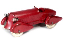 1930s Pressed Steel Streamlined Racing Car