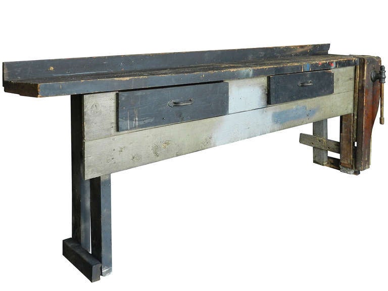 Early Workbench with Amazing Patina
