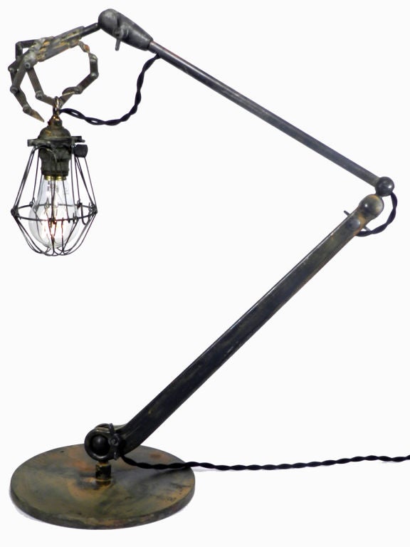20th Century Striking and Bizarre Hand Table Lamps
