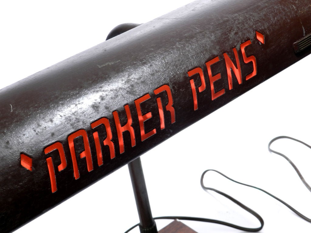 American Parker Pens - Advertising Desk lamp