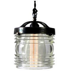 Large Prismatic Barrel Lamp