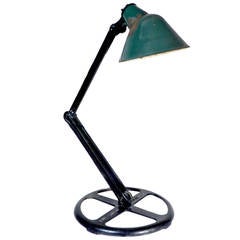 Antique Heavy-Duty Articulated Floor Lamp