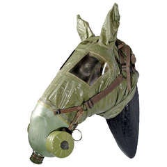 Vintage Horse Gas Mask