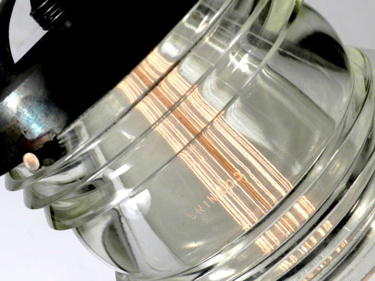 Large Prismatic Barrel Sconce