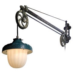 All original Swing Arm Dental Pulley Lamp