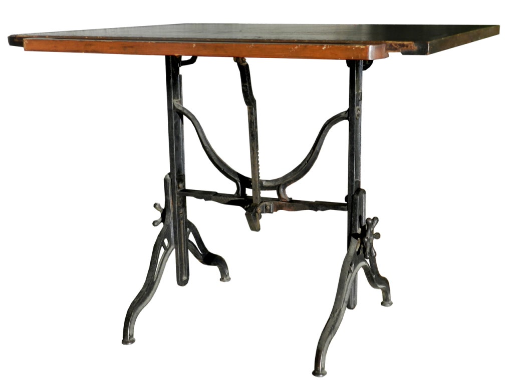 Untouched Original - Fritz and Goeldel Mechanical Table at 1stDibs