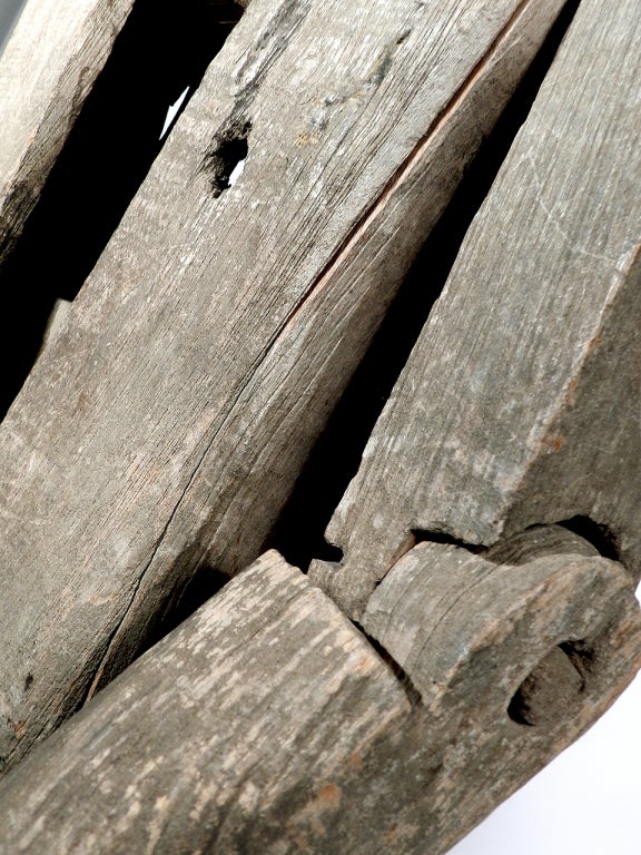 Very Early Life-Sized Primitive Articulated Doll