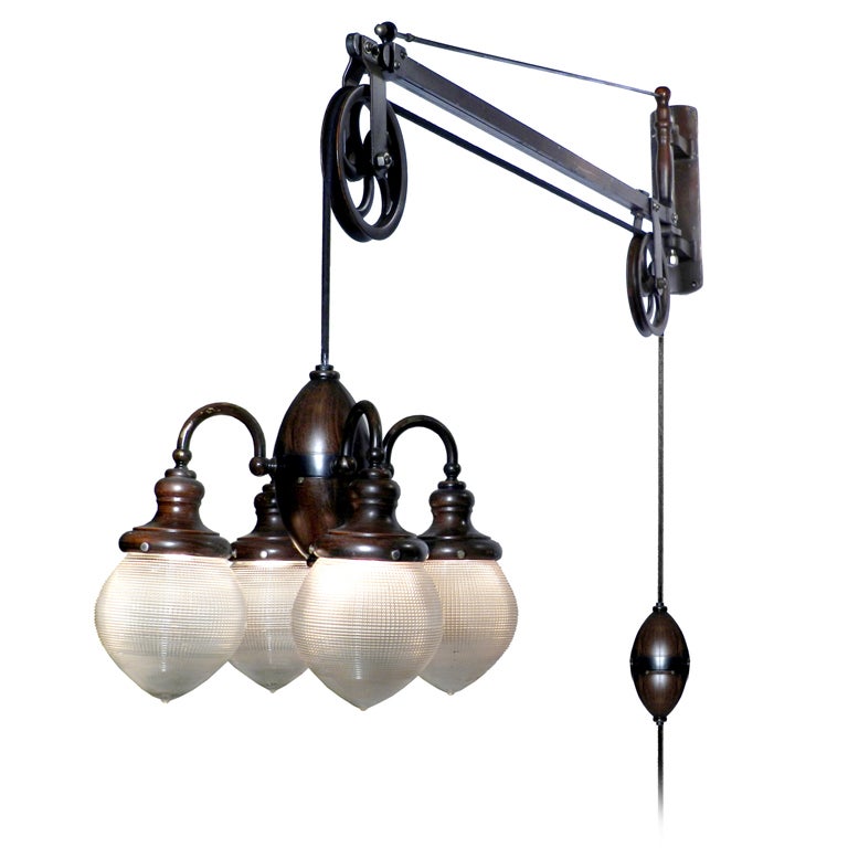 All Original Swing Arm Dental Pulley Lamp