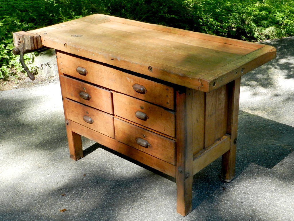 American Small Cabinet Workbench