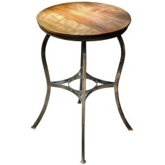 Bistro Table - Original Japanned Copper Finish