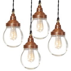 Benjamin Copper Explosion Proof Lamps- Collection of 12