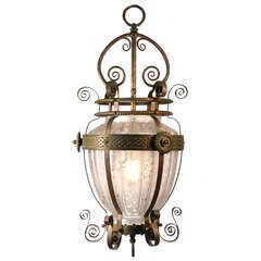 Amazing Converted Gas Lamp With A Touch Of Dr. Seuss