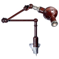 Antique Ritter Articulated Dental Lamp