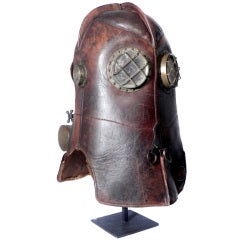 Antique Museum Quality 1800s Firefighters Rescue Respirator