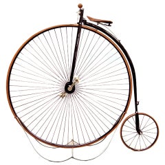 Antique Restored 1884 Columbia Highwheel Bicycle
