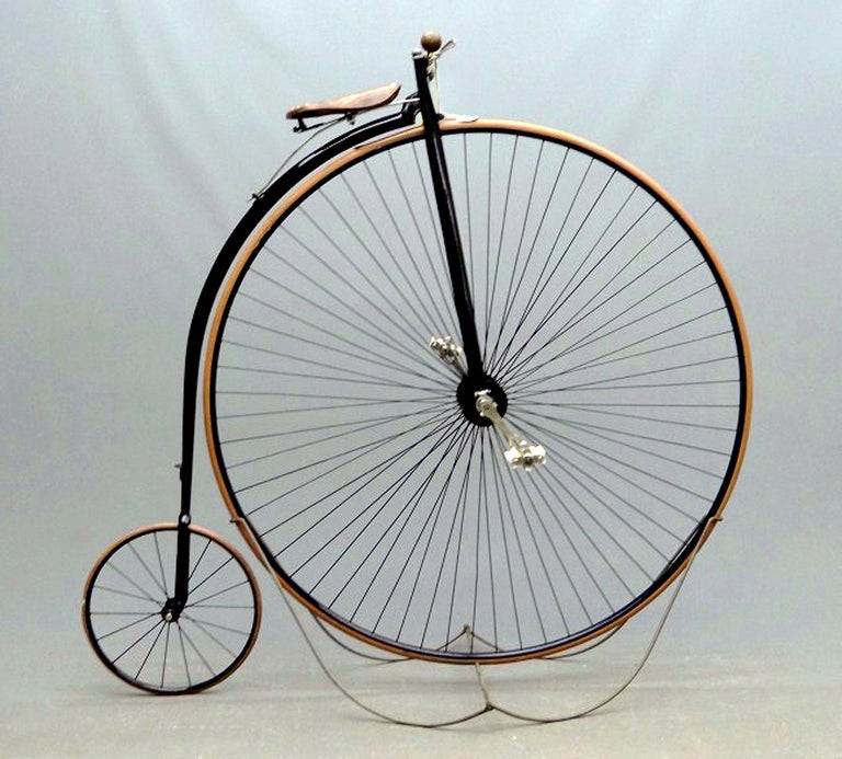 Steel Restored 1884 Columbia Highwheel Bicycle