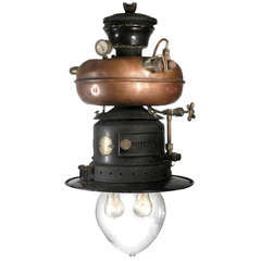 Used Rare Petromax With Copper Donut Tank - Electrified