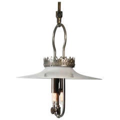 Simple and Elegant Converted Gas Lamp