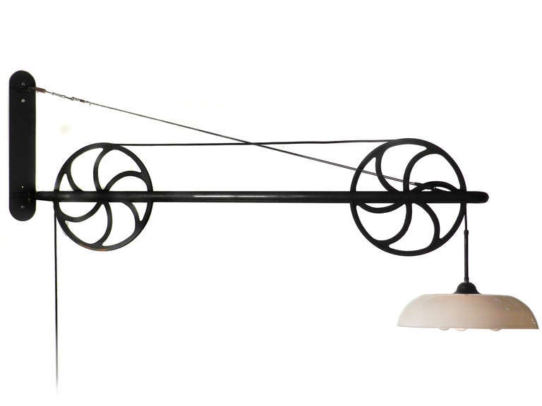 large swing arm lamp